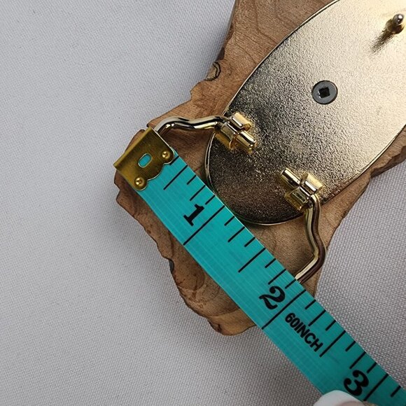 Vintage Drift Wood Belt Buckle - Picture 5 of 5